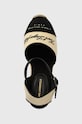 Karl Lagerfeld espadrile KAMINI MID bej KL32203.9T0