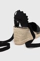 Obuwie Karl Lagerfeld espadryle KAMINI MID KL32206.900 czarny