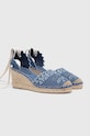 Karl Lagerfeld espadrile KAMINI MID KL32206.DLB albastru SS24