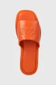 narancssárga Gant bőr papucs Khiara
