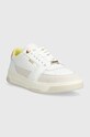 Кожаные кроссовки BOSS Baltimore 50517252.160 белый SS24