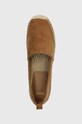 BOSS espadrilles velúrból Madeira bézs 50517280.236
