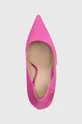 рожевий Шкіряні туфлі Love Moschino