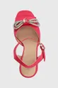 rosa Love Moschino sandali