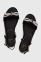 Love Moschino sandali tessile nero JA16181G1IJO0000