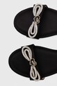 Încălțăminte Love Moschino sandale JA16181G1IJO0000 negru