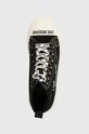 Πάνινα παπούτσια Love Moschino Ozweego 0 μαύρο JA15142G1IIY000A