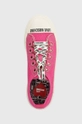 rosa Love Moschino scarpe da ginnastica