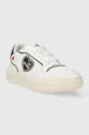 Love Moschino sneakers in pelle bianco