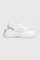 Love Moschino sneakers textil alb JA15366G1IIQA10A