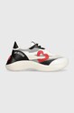Love Moschino sneakers textil alb JA15366G1IIQA00A