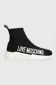 fekete Love Moschino sportcipő Női