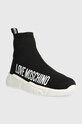 Love Moschino sneakers JA15433G1IIZ6000 negru SS24