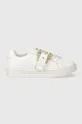 Δερμάτινα αθλητικά παπούτσια Versace Jeans Couture Court 88 λευκό