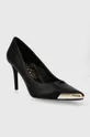 Шкіряні туфлі Versace Jeans Couture Scarlett чорний