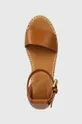 hnedá Kožené sandále See by Chloé Glyn