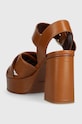 Obuća Kožne sandale See by Chloé Lyna SB36033A.533 smeđa