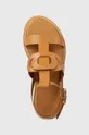 hnedá Kožené sandále Loys