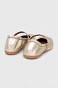Obuća Kožne balerinke See by Chloé Kaddy SB42030A.056 zlatna