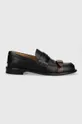 black JW Anderson leather loafers Animated Women’s