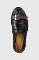 black JW Anderson leather loafers Animated