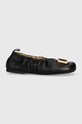 JW Anderson balerini de piele Ballerina negru ANW42053A.999