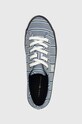 Кеди Tommy Hilfiger VULC CANVAS SNEAKER SHIRTING блакитний FW0FW07672