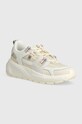 Tommy Hilfiger sportcipő FASHION CHUNKY RUNNER STRIPES nappa bőr bézs FW0FW07674