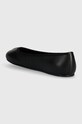 Boty Kožené baleríny Tommy Hilfiger TH LEATHER BALLERINA FW0FW07712 černá