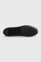 Kožené baleríny Tommy Hilfiger TH LEATHER BALLERINA FW0FW07712 černá
