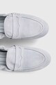 Tommy Hilfiger mokasyny zamszowe TH SUEDE MOCCASIN niebieski FW0FW07714