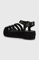 Obuv Kožené espadrilky Tommy Hilfiger TH AUTHENTIC LEATHER ESPADRILLE FW0FW07743 čierna