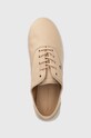 Tommy Hilfiger tenisi CANVAS LACE UP SNEAKER bej FW0FW07805