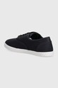 Obuwie Tommy Hilfiger tenisówki CANVAS LACE UP SNEAKER FW0FW07805 granatowy
