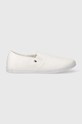 Кеди Tommy Hilfiger CANVAS SLIP-ON SNEAKER FW0FW07806 білий SS24