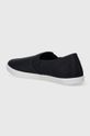 Obuwie Tommy Hilfiger tenisówki CANVAS SLIP-ON SNEAKER FW0FW07806 granatowy
