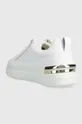 Tommy Hilfiger sneakersy skórzane LUX COURT SNEAKER MONOGRAM Cholewka: Materiał syntetyczny, Skóra naturalna, Wnętrze: Materiał tekstylny, Podeszwa: Materiał syntetyczny