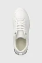 bianco Tommy Hilfiger sneakers in pelle LUX COURT SNEAKER MONOGRAM
