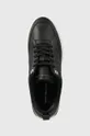 μαύρο Δερμάτινα αθλητικά παπούτσια Tommy Hilfiger LUX COURT SNEAKER MONOGRAM