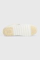 Kožené tenisky Tommy Hilfiger SUEDE STRIPES BASKET LO FW0FW07811 béžová