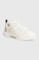 Кожаные кроссовки Tommy Hilfiger SPORTY CHIC COURT SNEAKER плоская белый FW0FW07814