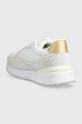 Obuća Kožne tenisice Tommy Hilfiger LUX MONOGRAM RUNNER FW0FW07816 bijela