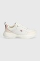 Αθλητικά Tommy Hilfiger CHUNKY RUNNER FW0FW07818 λευκό SS24