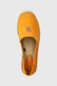 oranžna Espadrile Tommy Hilfiger TH SATIN FLAT ESPADRILLE