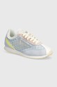 Кросівки Tommy Hilfiger TH MONOGRAM HERITAGE RUNNER лицьова шкіра блакитний FW0FW07893