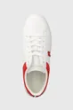 λευκό Δερμάτινα αθλητικά παπούτσια Tommy Hilfiger TH PLATFORM COURT SNEAKER