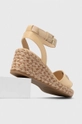 Sandále Tommy Hilfiger COLORFUL WEDGE SATIN SANDAL Zvršok: Textil, Prírodná koža Vnútro: Textil, Prírodná koža Podrážka: Syntetická látka