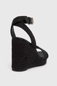 Obuća Sandale Tommy Hilfiger TH ROPE HIGH WEDGE SANDAL FW0FW07926 crna