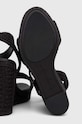 Sandale Tommy Hilfiger TH ROPE HIGH WEDGE SANDAL FW0FW07926 crna