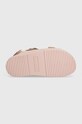 Tommy Hilfiger sandały nubukowe TH HARDWARE NUBUCK SPORTY SANDAL FW0FW08038 różowy